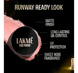 Lakme Forever Matte Face Powder, Matte Finish, Oil Cointrol, for rosy glow, Warm Pink, 40g (OG Collection)
2K+ bought in past month