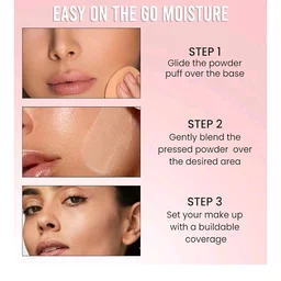 INSIGHT Moisture Lock Compact Foundation - Ivory Whisper (11g) | Matte Finish | Blocks Excess Oil | Weightless Formula for All Day Comfort | Infused with Vitamin E
300+ bought in past month