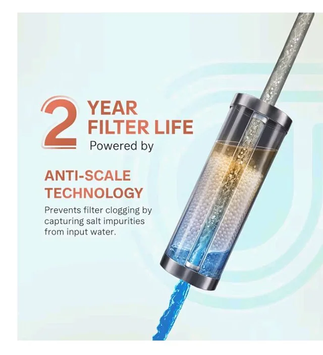 Aquaguard Enrich Nexen RO+UV Water Purifier | 2-Year Warranty | Active Copper & Alkaline Boost | 2-Year Filter Life Powered by Anti-Scale FIlter | Removable Drip Tray