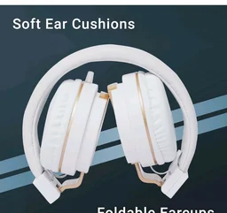 Zebronics Storm Wired On Ear Headphone with 3.5mm Jack, Built-in Microphone for Calling,1.5 Meter Cable, Soft Ear Cushion, Adjustable Headband,Foldable Ear Cups(White)