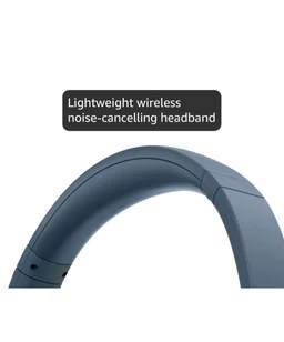 Sony WH-CH720N Active Noise Cancellation Wireless Bluetooth Over Ear Headphones with Mic, Adaptive Sound Control, Quick Charge, Up to 35Hrs Battery, Customized EQ- Blue