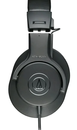 Audio-Technica ATH-M20x Professional Studio Monitor Headphones, Black