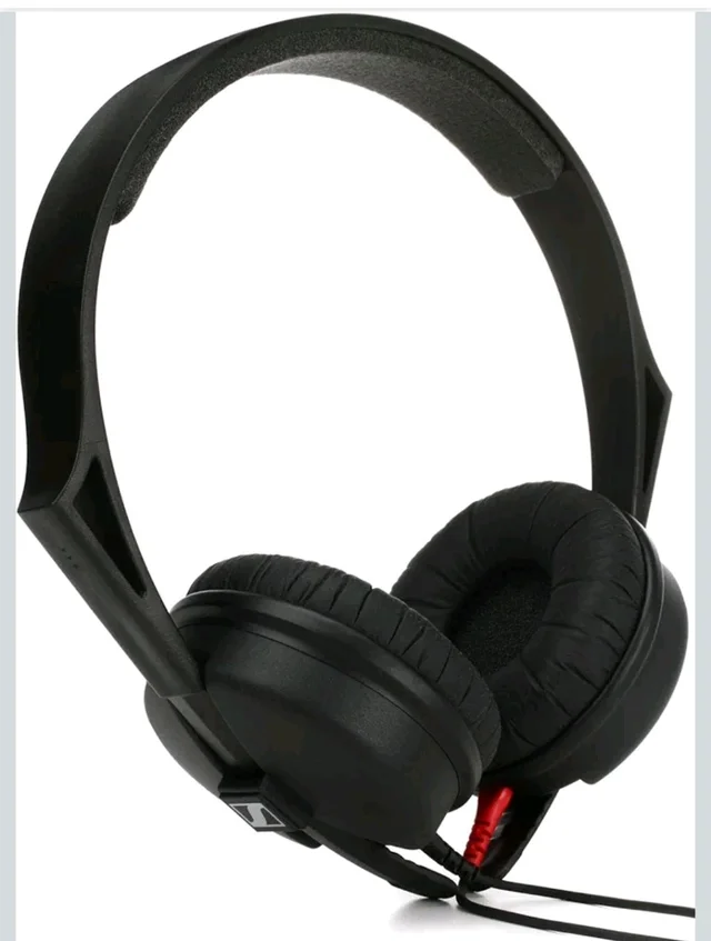 Sennheiser HD 25 Light Closed-Back On-Ear Monitoring Headphones | Lightweight Split Headband | Dynamic Drivers | Dual-Sided Detachable Cable | Ideal for Studio Monitoring, Live Recording & Broadcast