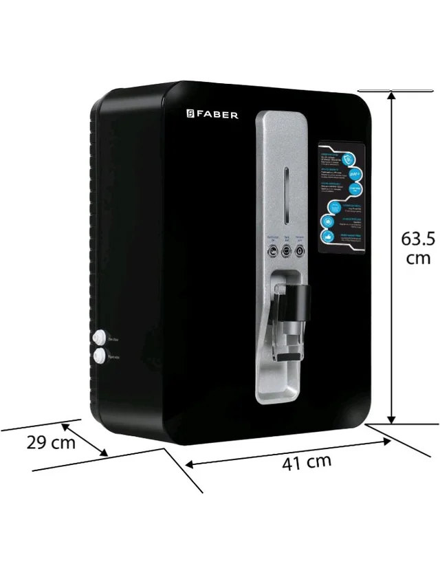 Faber Neutron Pro Ro + Uv + Mat +Copper Guard + Ph Enhancer, 10 Liter, Suitable Upto 2500 Tds