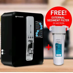 Faber Neutron Pro Ro + Uv + Mat +Copper Guard + Ph Enhancer, 10 Liter, Suitable Upto 2500 Tds