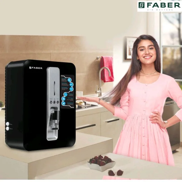 Faber Neutron Pro Ro + Uv + Mat +Copper Guard + Ph Enhancer, 10 Liter, Suitable Upto 2500 Tds