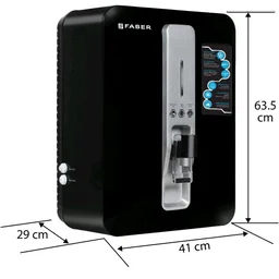 Faber Neutron Pro Ro + Uv + Mat +Copper Guard + Ph Enhancer, 10 Liter, Suitable Upto 2500 Tds