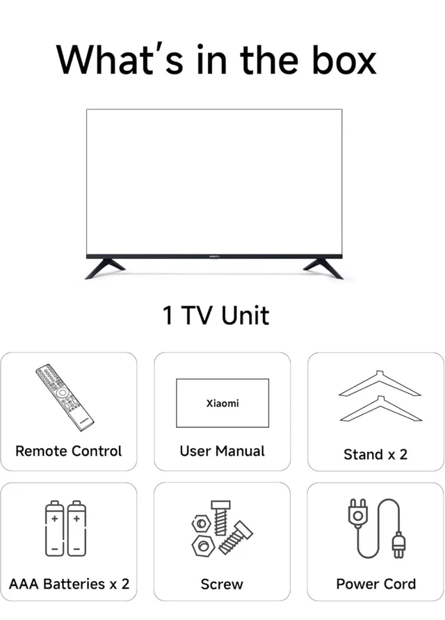 Xiaomi (108 cm) 43 inch FX Pro 4K QLED Smart | HDR10+ | 30W Box Speakers | Filmmaker Mode | Fire TV | L43MB-FPIN