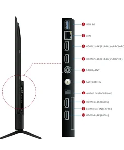 iFFALCON 189 cm (75 Inches) 4K UHD Smart LED Google TV | 144Hz VRR | 3GB RAM | Dolby Vision & Atmos | Game Master | 75U75