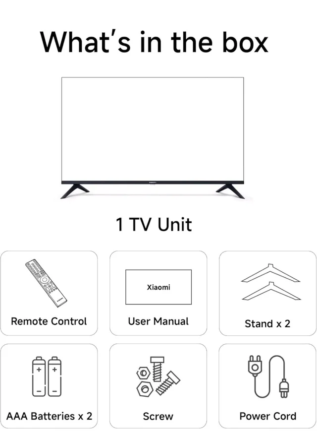 Xiaomi (108 cm) 43 inch FX Pro 4K QLED Smart | HDR10+ | 30W Box Speakers | Filmmaker Mode | Fire TV | L43MB-FPIN