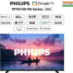 PHILIPS 108 cm (43 inches) 6100 Series Frameless Full HD Smart LED Google TV 43PFT6130/94
Amazon's Choice
