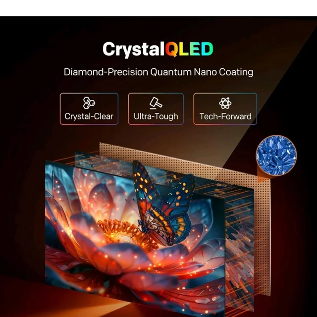 Visit the coocaa Store
4.2
4.2 out of 5 stars
(134)
coocaa 164 cm (65 inch) Frameless QLED Ultra Smart Google TV 65Y74