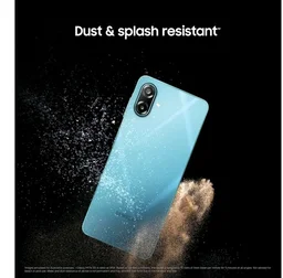 Samsung Galaxy M17e 5G Mobile (Blitz Blue, 4GB RAM, 128GB Storage, Monster 6000mAh Battery) | 120 Hz Refresh Rate | IP54 Rating | 6 Gen OS Upgrades | 50MP Dual Camera | Knox Security | AI - Blitz Blue