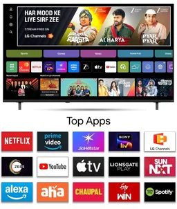 Visit the LG Store
3.9
3.9 out of 5 stars
(5,258)
LG 164 cms (65 inches) NU87 AI Series Nano 4K Ultra HD (3840 x 2160) Smart webOS LED TV 65NU870BPLA 2026