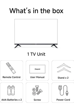 Brand: Xiaomi
4.2
4.2 out of 5 stars
(2,202)
Xiaomi (108 cm) 43 inch FX Pro 4K QLED Smart | HDR10+ | 30W Box Speakers | Filmmaker Mode | Fire TV | L43MB-FPIN
