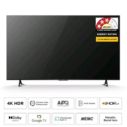 Visit the TCL Store
4.0
4.0 out of 5 stars
(27)
TCL 108 cm (43 inches) 4K Ultra HD Smart LED Google TV | 4K HDR | Dolby Vision & Atmos | Game Master | 60Hz MEMC | 43P6L