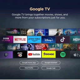 Visit the TCL Store
4.0
4.0 out of 5 stars
(27)
TCL 108 cm (43 inches) 4K Ultra HD Smart LED Google TV | 4K HDR | Dolby Vision & Atmos | Game Master | 60Hz MEMC | 43P6L