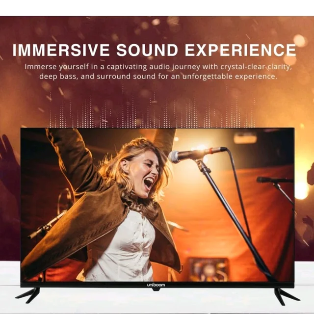Sponsored
Visit the Uniboom Store
4.1
4.1 out of 5 stars
(517)
Uniboom Optima 108 CM (43 inch) HD Smart LED Android TV 2026 43S-ULT-AED