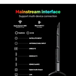 Visit the coocaa Store
4.2
4.2 out of 5 stars
(194)
coocaa 164 cm (65 inches) 4K Ultra HD Smart Mini LED QLED Google TV 65MINI75Q