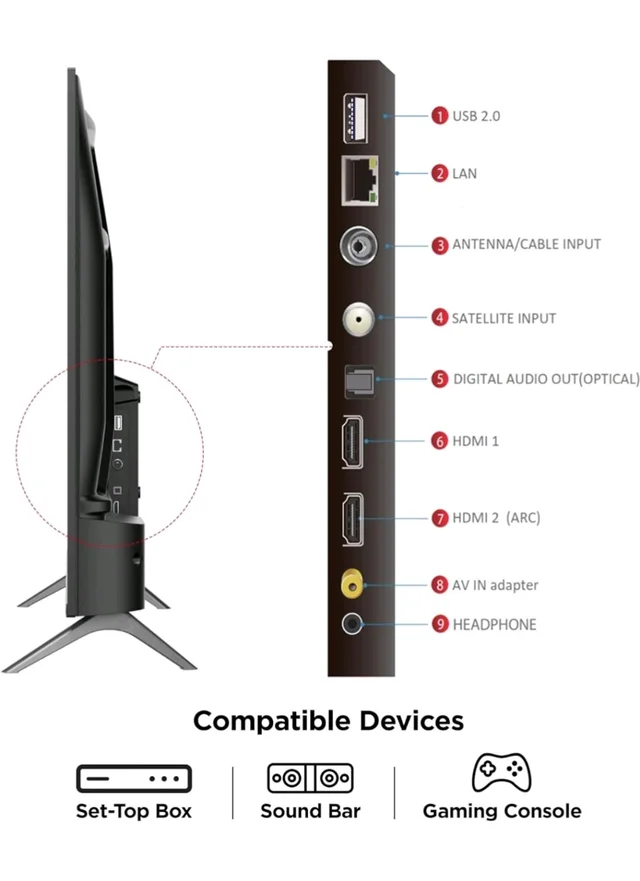 Visit the TCL Store
4.0
4.0 out of 5 stars
(2,732)
TCL 101 cms (40 inches) Full HD Smart QLED Google TV | Dolby Audio 24 watts | Ai Clarity | Metallic Bezel-Less | Multiple Viewing Mode | 40V5C
Amazon's Choice