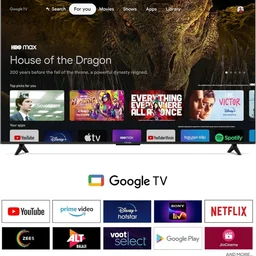 Visit the store, iFFALCON
iFFALCON
Visit the store
1.0
1.0 out of 5 stars
(1)
iFFALCON 189 cm (75 Inches) 4K UHD Smart LED Google TV | 144Hz VRR | 3GB RAM | Dolby Vision & Atmos | Game Master | 75U75