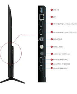 Visit the store, iFFALCON
iFFALCON
Visit the store
1.0
1.0 out of 5 stars
(1)
iFFALCON 189 cm (75 Inches) 4K UHD Smart LED Google TV | 144Hz VRR | 3GB RAM | Dolby Vision & Atmos | Game Master | 75U75