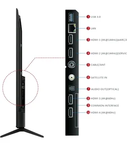 iFFALCON 189 cm (75 Inches) 4K UHD Smart LED Google TV | 144Hz VRR | 3GB RAM | Dolby Vision & Atmos | Game Master | 75U75