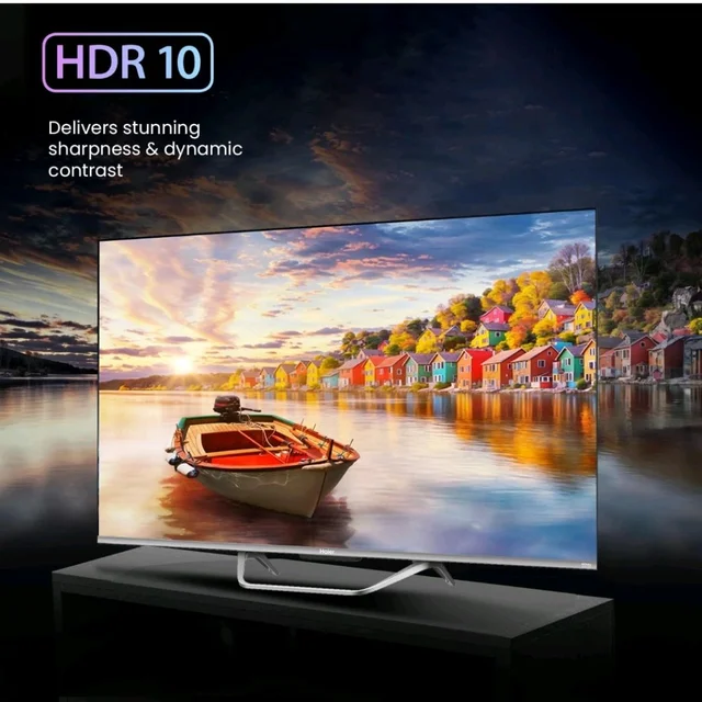 Haier H6E Series 108cm (43) 4K QLED Ultra HD Smart LED Google TV 43H6E
