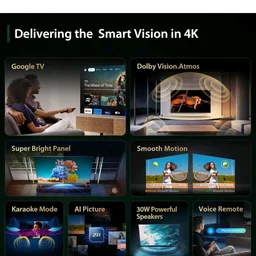Toshiba 139 cm (55 inches) E350SP Series 4K Ultra HD Smart LED Google TV 55E350SP