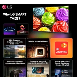 LG 80 cms (32 inches) LB650 AI Series HD Smart webOS VA LED TV 32LB650BPLA 2026