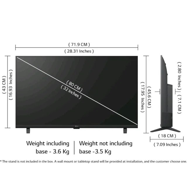 LG 80 cms (32 inches) LB650 AI Series HD Smart webOS VA LED TV 32LB650BPLA 2026