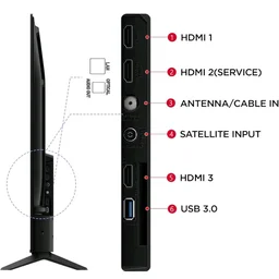 TCL 108 cm (43 inches) 4K Ultra HD Smart LED Google TV | 4K HDR | Dolby Vision & Atmos | Game Master | 60Hz MEMC | 43P6L