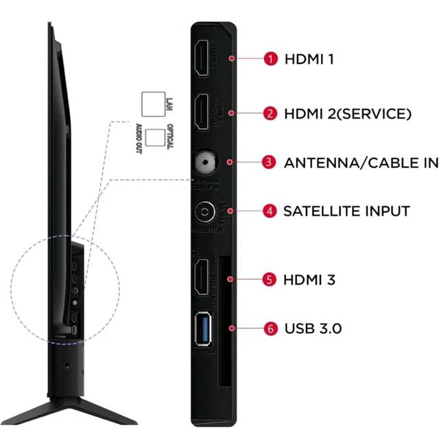 TCL 108 cm (43 inches) 4K Ultra HD Smart LED Google TV | 4K HDR | Dolby Vision & Atmos | Game Master | 60Hz MEMC | 43P6L