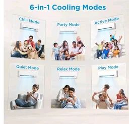 Midea 1.36 Ton 3 Star Inverter Split AC, MAI18SD3R36W0/MAI18SD3R36W1
2026 Model,Copper Condenser,Wi-Fi & 6-in-1,52°C Heavy Duty Cooling,HD+PM 2.5 Filter