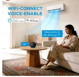 Midea 1.36 Ton 3 Star Inverter Split AC, MAI18SD3R36W0/MAI18SD3R36W1
2026 Model,Copper Condenser,Wi-Fi & 6-in-1,52°C Heavy Duty Cooling,HD+PM 2.5 Filter