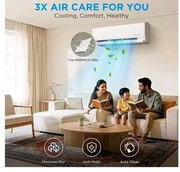 Midea 1.36 Ton 3 Star Inverter Split AC, MAI18SD3R36W0/MAI18SD3R36W1
2026 Model,Copper Condenser,Wi-Fi & 6-in-1,52°C Heavy Duty Cooling,HD+PM 2.5 Filter