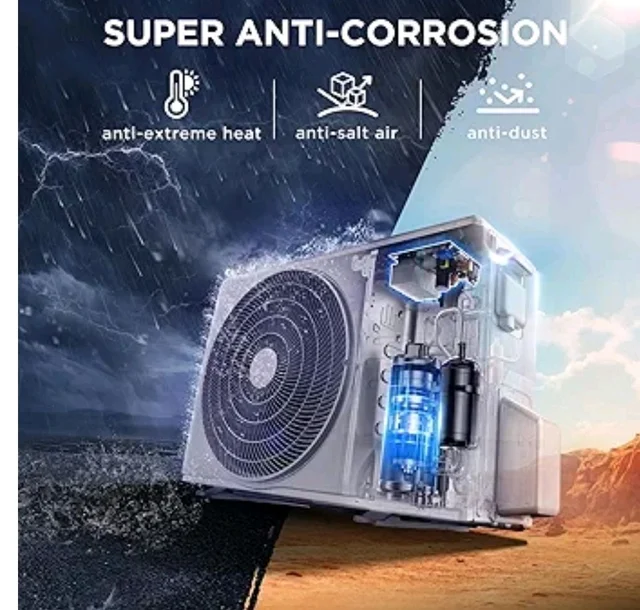 Midea 1.36 Ton 3 Star Inverter Split AC, MAI18SD3R36W0/MAI18SD3R36W1
2026 Model,Copper Condenser,Wi-Fi & 6-in-1,52°C Heavy Duty Cooling,HD+PM 2.5 Filter