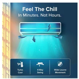 Blue Star 1.5 Ton 5 Star, New Star Rated, Inverter Split AC (Copper,4-Way Swing, DigiQ Hepta Sensor, Blue Fins,Turbo Cool, Self Clean Technology (IA518ZXU, White))