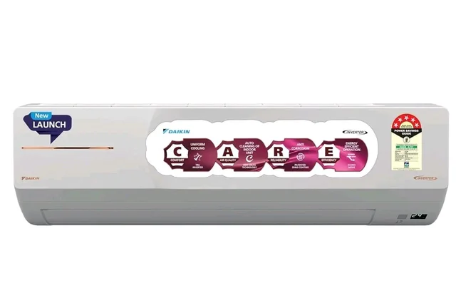 Visit the DAIKIN Store
4.1
4.1 out of 5 stars
(213)
Daikin 1.5 Ton 5 Star Inverter Split AC (Copper, PM2.5 Filter, MTKM50XV16, White)