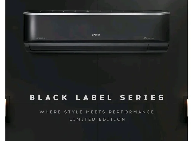 Cruise 1.6 Ton 3 Star Inverter Split AC (CWCVBM-VP3F193BL, Piano Black)
Heavy Duty Cooling at 55°C, 2026 Model, Long Airflow, 100% Copper, Convertible 5-in-1, 4-Way Swing, PM 2.5 Filter