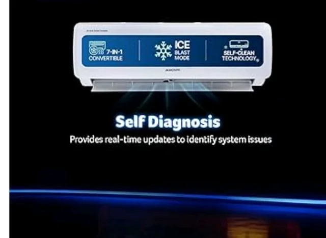 Acerpure Chill Neo 1 Ton 3 star, 3795W Max Cooling Capacity,Split AC (Copper, 4 Way Swing, 7 in1, Ice blast mode, Auto Clean, Dust Filter, Inverter Compresso, sleep_mode, AC5IPG61TN3W, White)