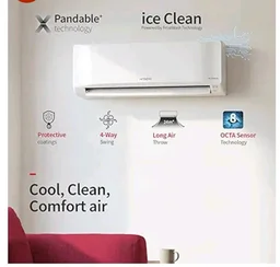 Hitachi Smart Choice 1 Ton 3 Star, New Star rated, Inverter Split AC (Copper, 4 Way Swing, ice Clean, EEV Precision- Higher Performance Cooling, RAS.G312PCDIBS, White)