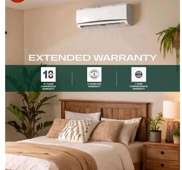 Helium Smart Choice Air Smart Inverter Split AC |0.8 Ton, 3 star|New star rated|Lowest bill @ under ₹30/day|2700 W Cooling Capacity|App Controlled|AI Energy Saving | Gas Leakage Detection| 100% Copper