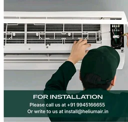 Helium Smart Choice Air Smart Inverter Split AC |0.8 Ton, 3 star|New star rated|Lowest bill @ under ₹30/day|2700 W Cooling Capacity|App Controlled|AI Energy Saving | Gas Leakage Detection| 100% Copper