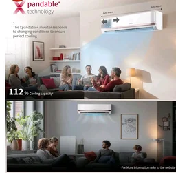Hitachi 1.5 Ton 3 Star, New Star rated, Heavy Duty Smart Inverter Split AC (Copper, Wi-Fi, Long air throw, Smart View Display, ice Clean, Hybrid Convertible, Anti-Bacterial Mesh Filter,RAS.Y319PCDISL, White)