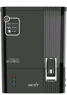CLAREZA AQUA 2090 RO Water Purifier | ISO Certified | 2000 TDS | Zinc Copper Alkaline | 10 Liter Storage | RO + UV + Zinc + Copper + Alkaline + TDS Control | Best For Home and Office (MIRROR BLACK)