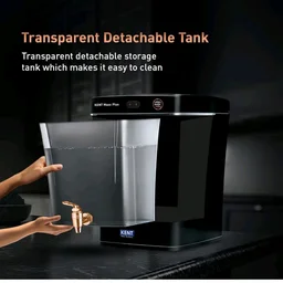 KENT Maxx Plus UV Water Purifier | UV+UF+Alk+Cu | 7L Transparent Detachable Tank | Benefits of Alkaline&Copper | Fully Automatic | Not Suitable for Borewell Water, Works Only on TDS Upto 150 | 60 L/hr