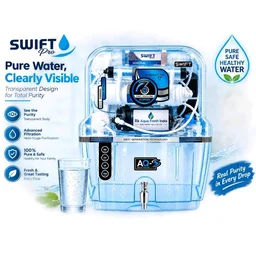 Aqua X RO Water Purifier RO+UV+ALKALINE+TDS Advance Technology Electric Water Purifier With 100Gpd Motor & Membrane for Home for Home and Office, 12 Litre Storage,Transparent Ro Water Purifier