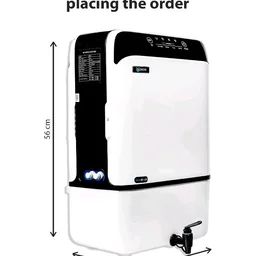 Neo 2X-60 NF + UV Water Purifier with Intelli-Alert System | Retains Healthy Minerals and Saves Water | NanoFiltration Better than RO | 10L Storage White (For TDS 300 to 600)