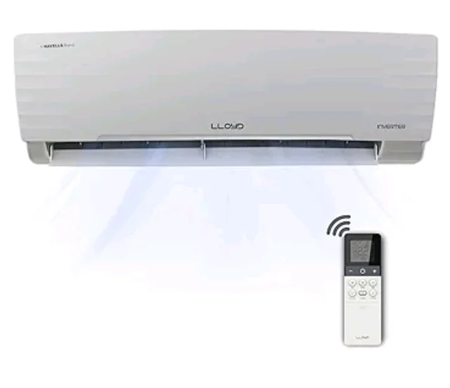 Lloyd 1.5 Ton 3 Star Inverter Split AC, 2026 New Star Rated (6 in 1 Convertible, Cools Up To 54°C, Turbo Cool, Installation Check, Clean Filter Indication, 100% Copper, White (GLS18I3AGGSC)